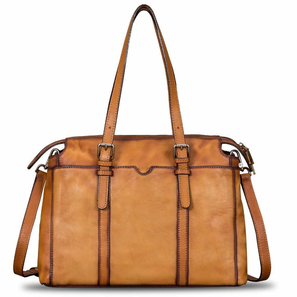 Genuine Leather Handbag Vintage Handmade Top Handle Bag Crossbody O_O
